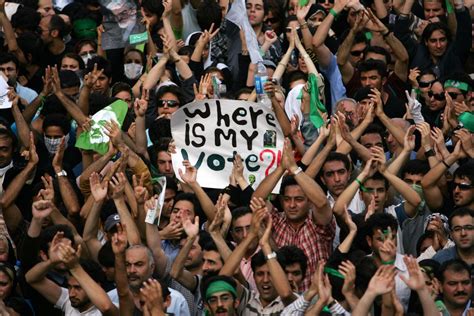 Green Movement Protests: Iranian Civil Unrest Fueled by Election Controversy and Social Media Activism